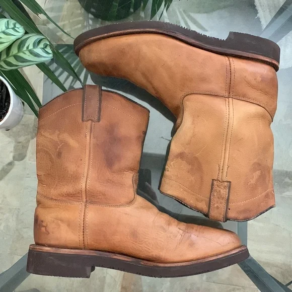 CHIPPEWA PULL ON Work BOOTS